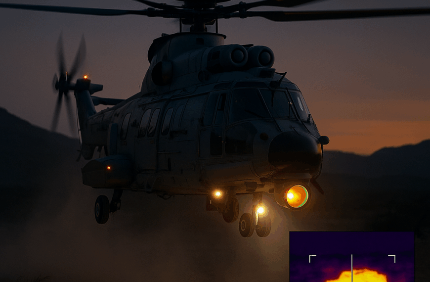Sagem’s Euroflir 350 Optronic Observation System Chosen for Caracal Helicopters Deployed by French Special Forces