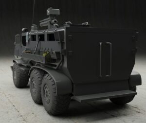 Fisingapore Inducts New Protected Combat Support Vehicles
