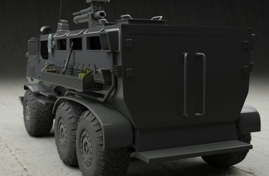 Fisingapore Inducts New Protected Combat Support Vehicles