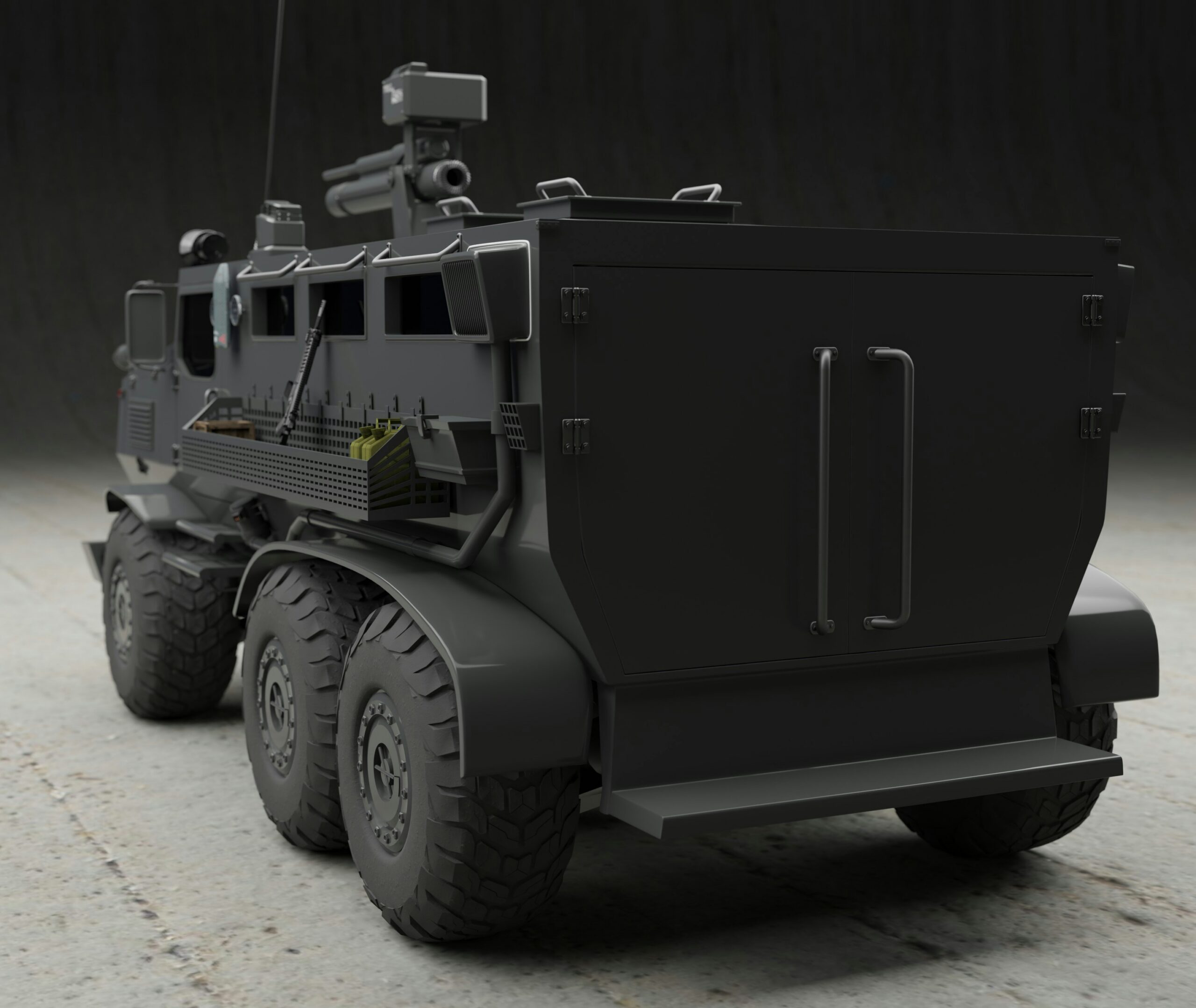 Belrex Protected Vehicle