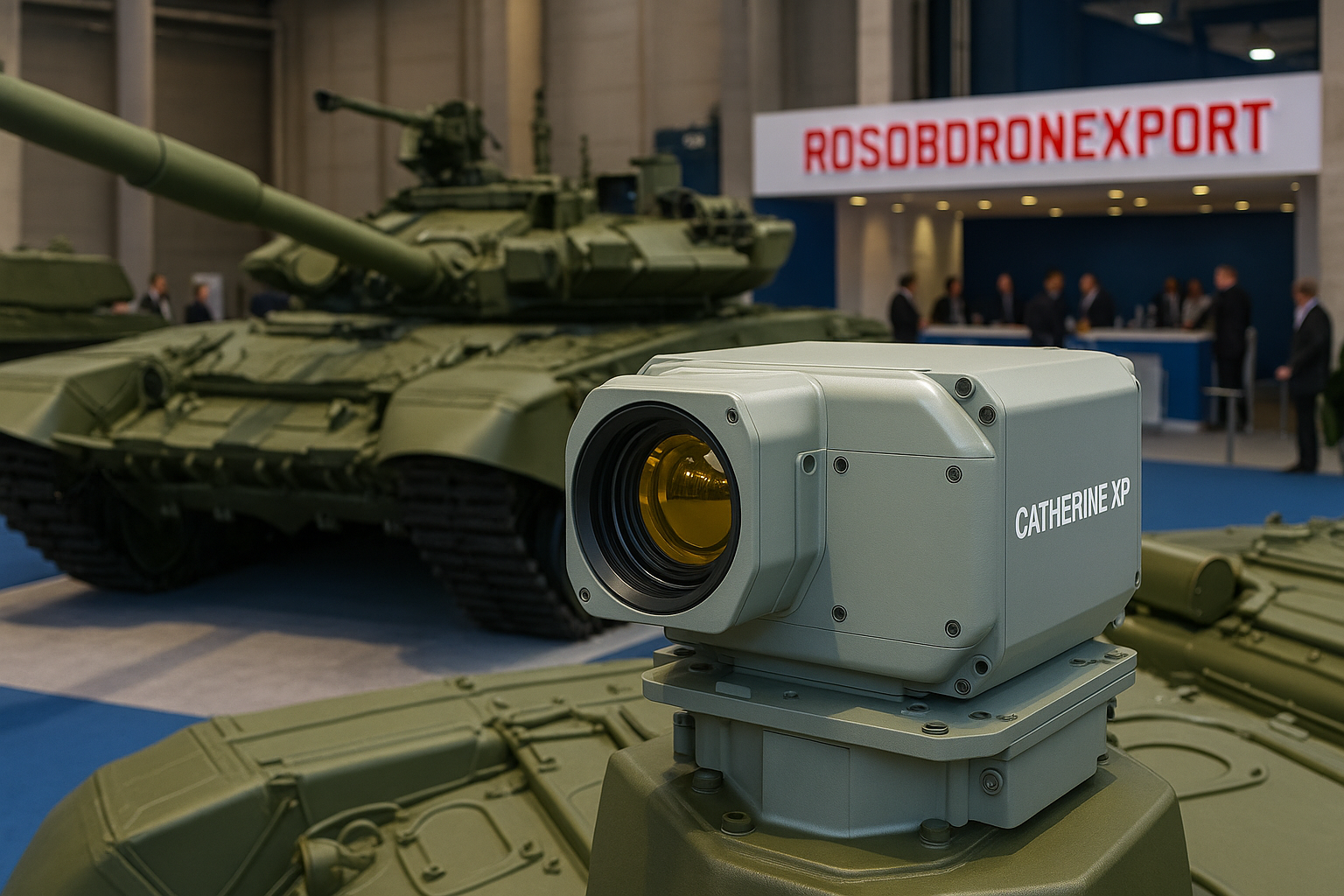 Russia began licensed production of French Catherine XP thermal imagers in 2012; sanctions later forced local redesigns