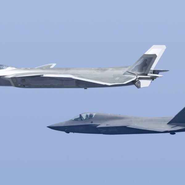 New High-Resolution Images Reveal China’s J-35 Naval Stealth Fighter