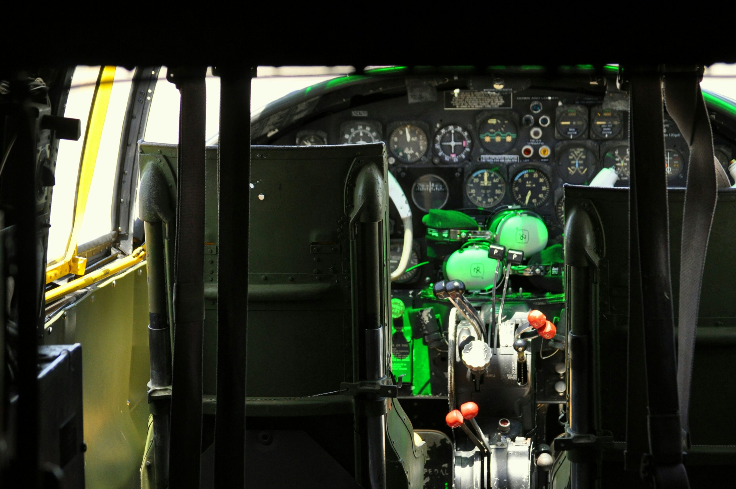 Fighter jet cockpit