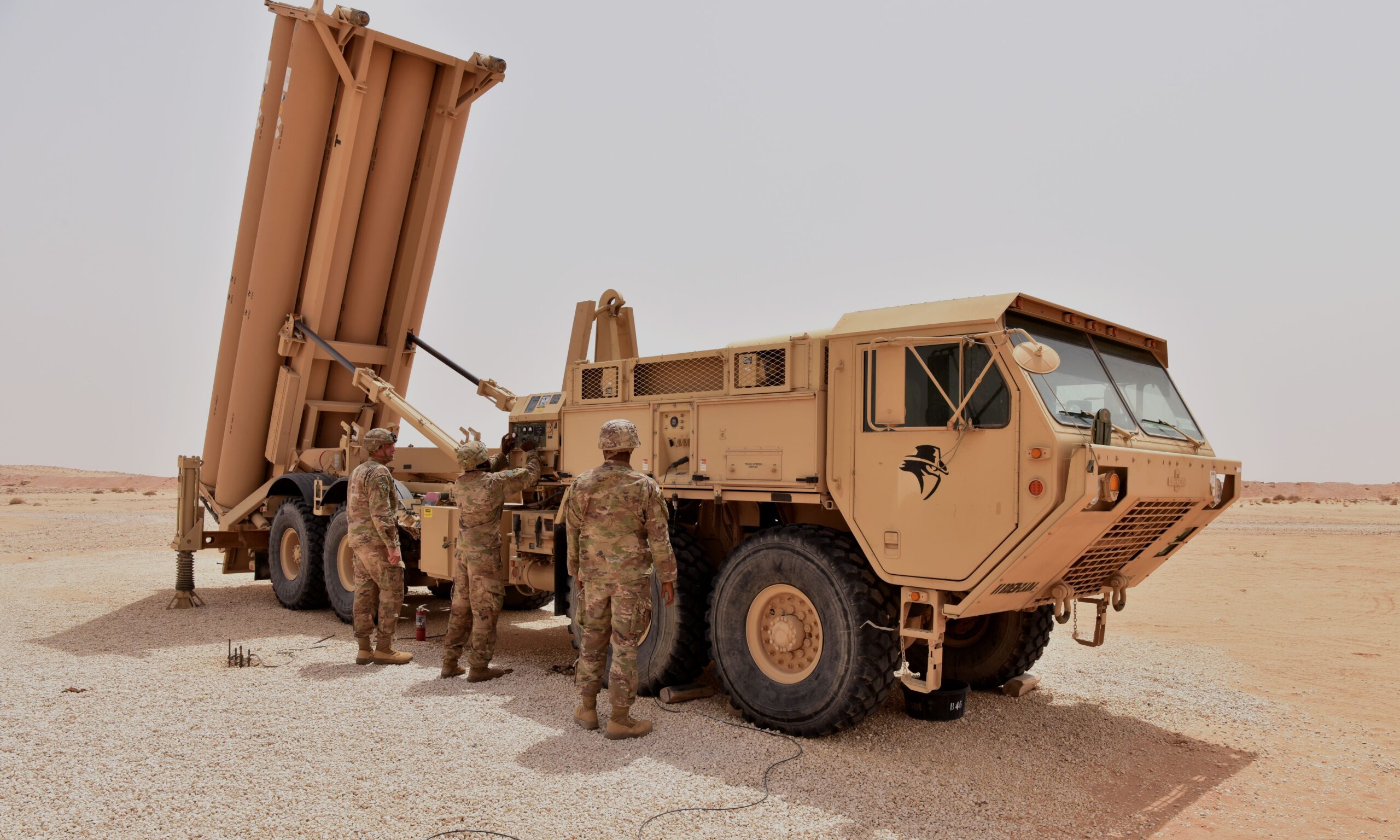 U.S. Defense Firms at Le Bourget Outline Step One Using NASAMS, THAAD for Golden Dome