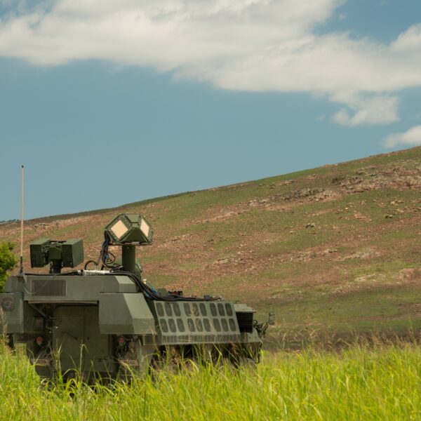 U.S. Army Debuts Stryker-Mounted DE M-SHORAD Laser in Live Field Test