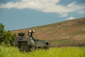 U.S. Army Debuts Stryker-Mounted DE M-SHORAD Laser in Live Field Test