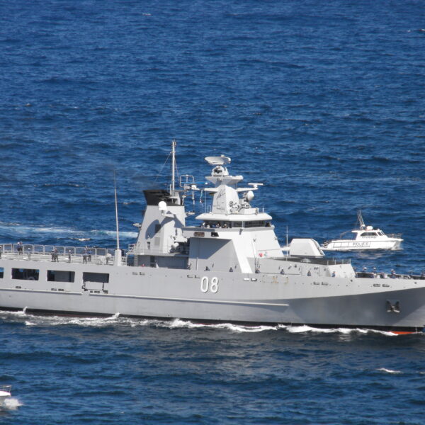 Royal Australian Navy Welcomes HMAS Arafura as New Arafura-Class OPV
