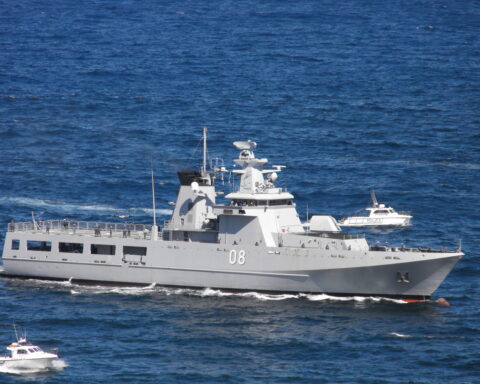 Royal Australian Navy Welcomes HMAS Arafura as New Arafura-Class OPV