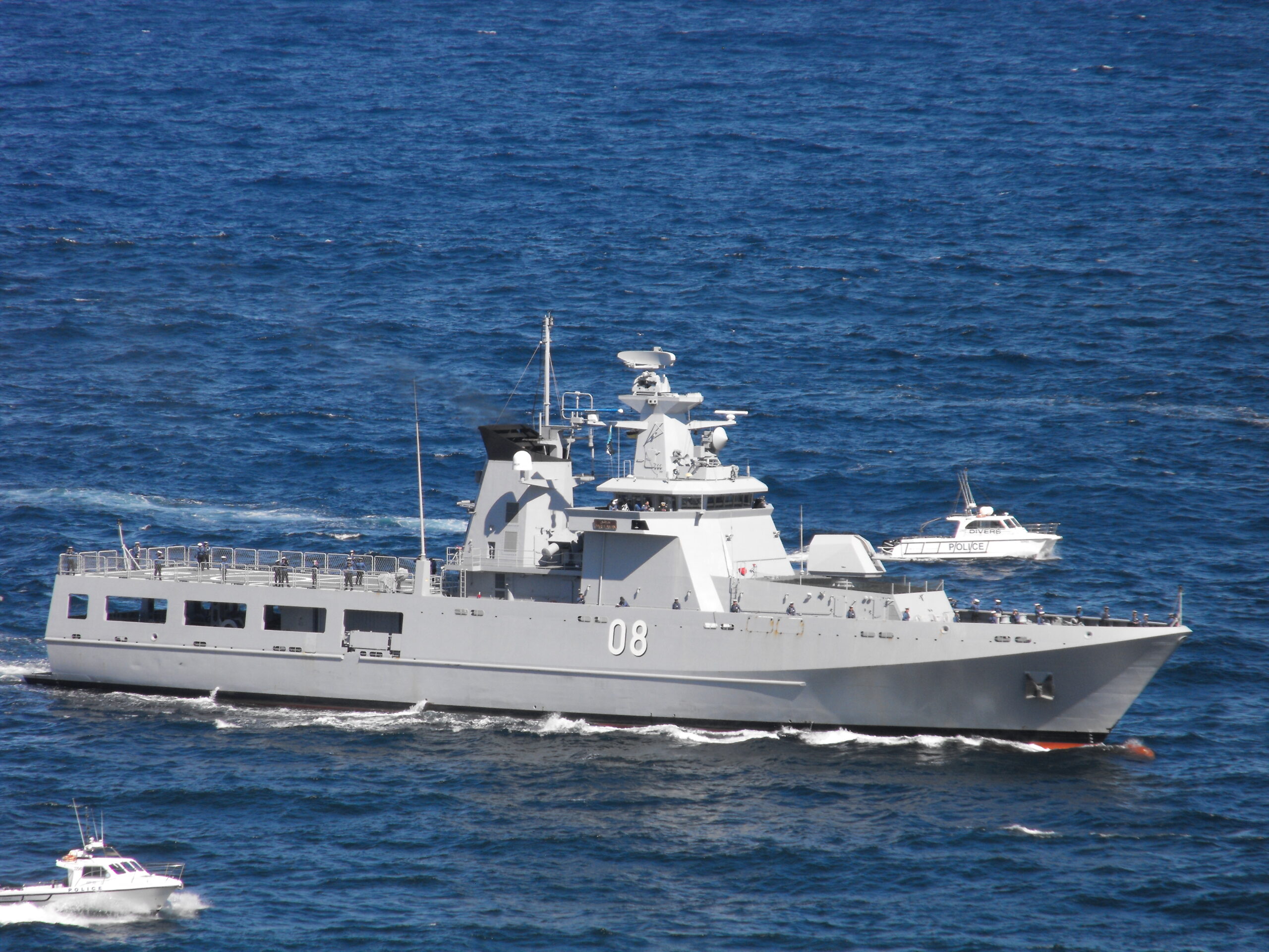 Royal Australian Navy Welcomes HMAS Arafura as New Arafura-Class OPV