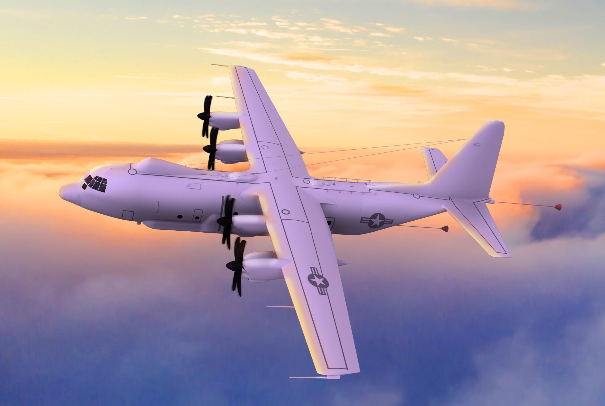 Phoenix II EC-130J technical profile VLF communications and transition from E-6B Mercury