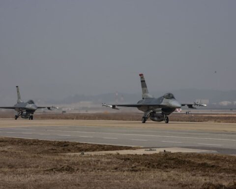 US Air Force Relocates 31 F-16s to Osan Air Base for Two-Year Super Squadron Test