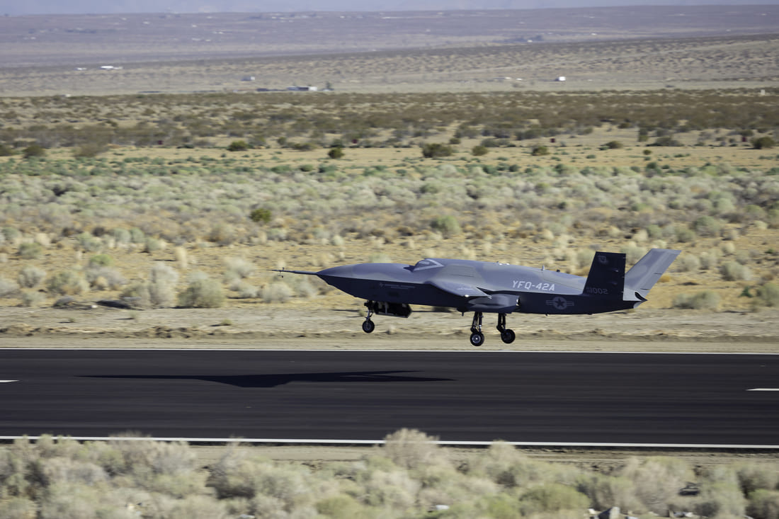 First Flight for General Atomics Collaborative Combat Aircraft Starts Edwards and Nellis Test Campaigns