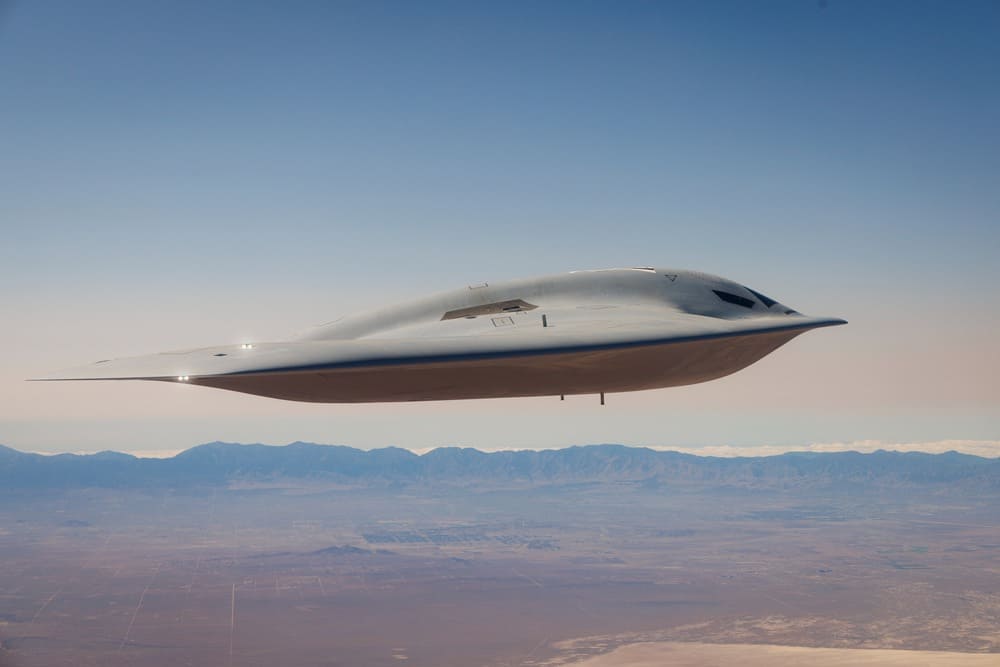 A second B-21 Raider, the nation’s sixth-generation stealth bomber, joins flight testing at Edwards Air Force Base (Courtesy photo).